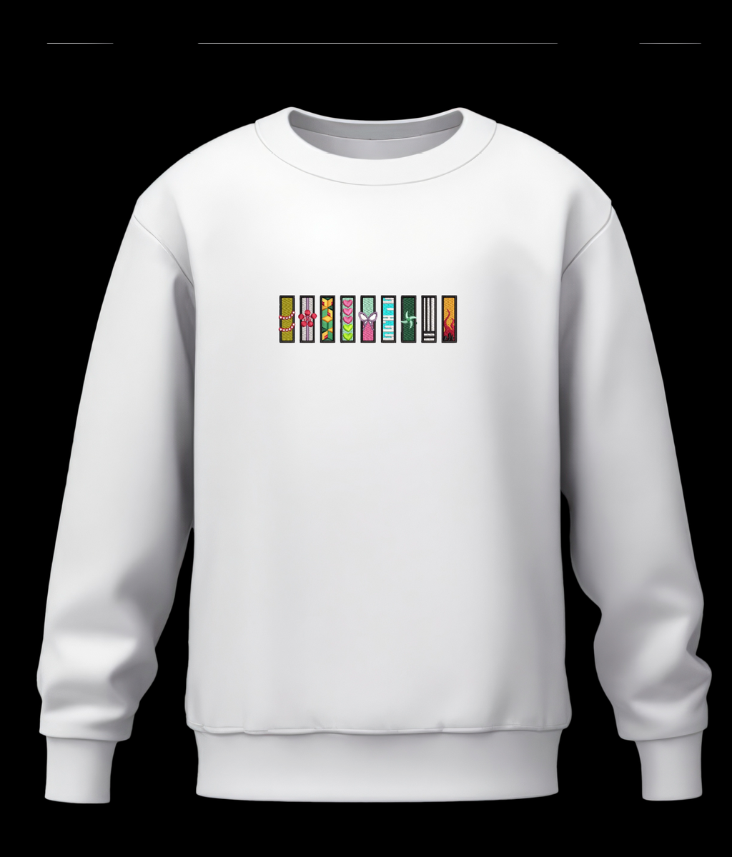 Demon Slayer Hashira Inspired Anime Sweatshirt
