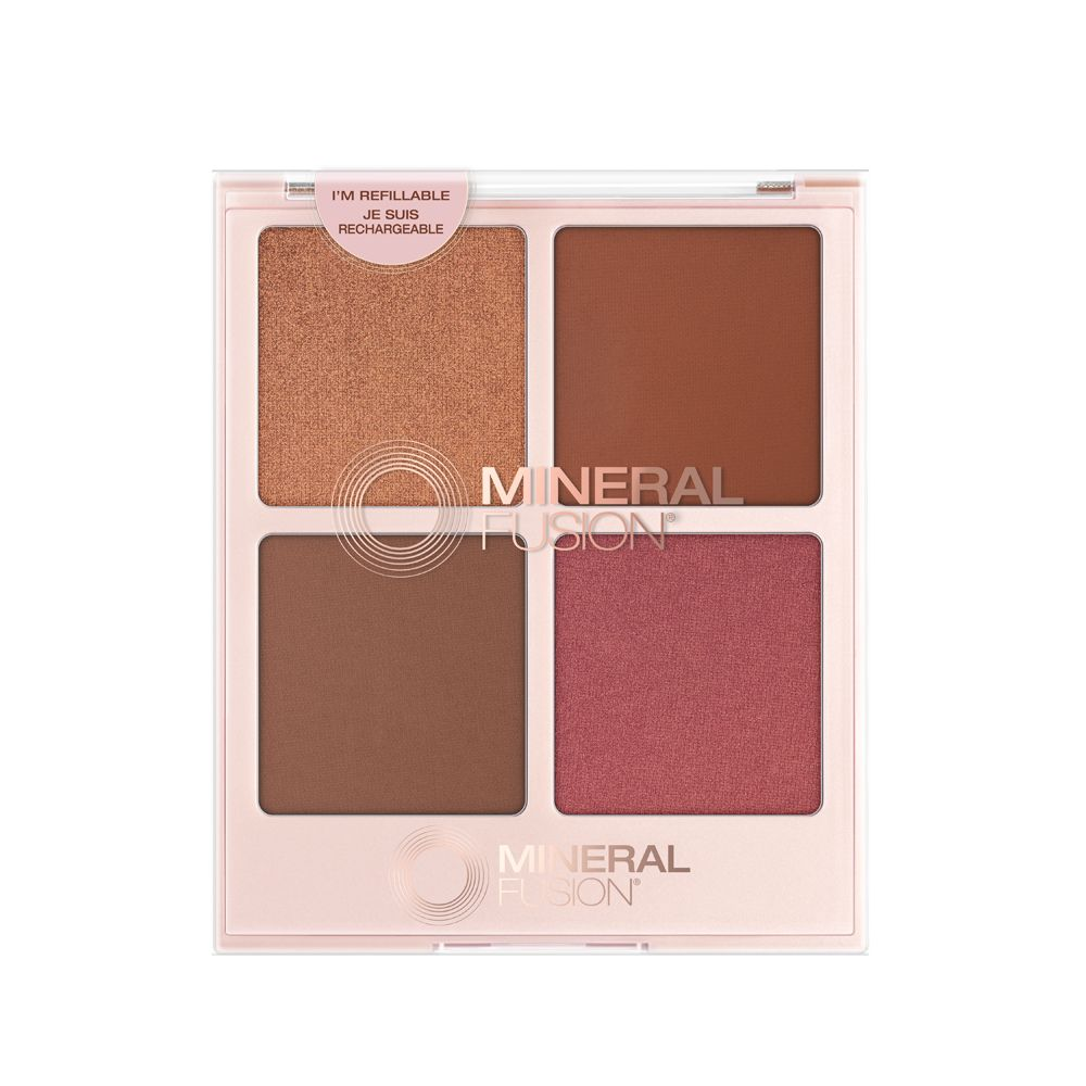 Mineral Fusion Refillable Complexion Palette - Nightlife