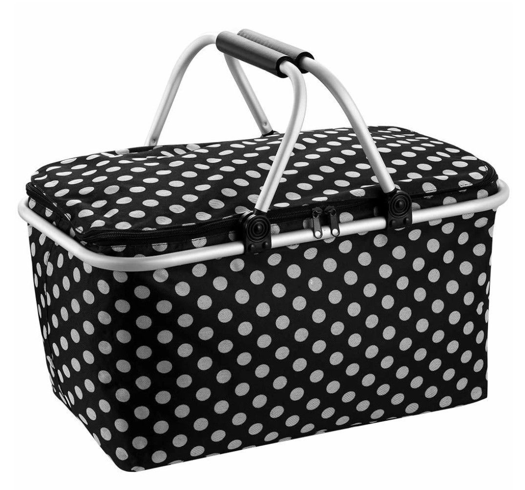 Large Bag Collapsible Picnic Basket