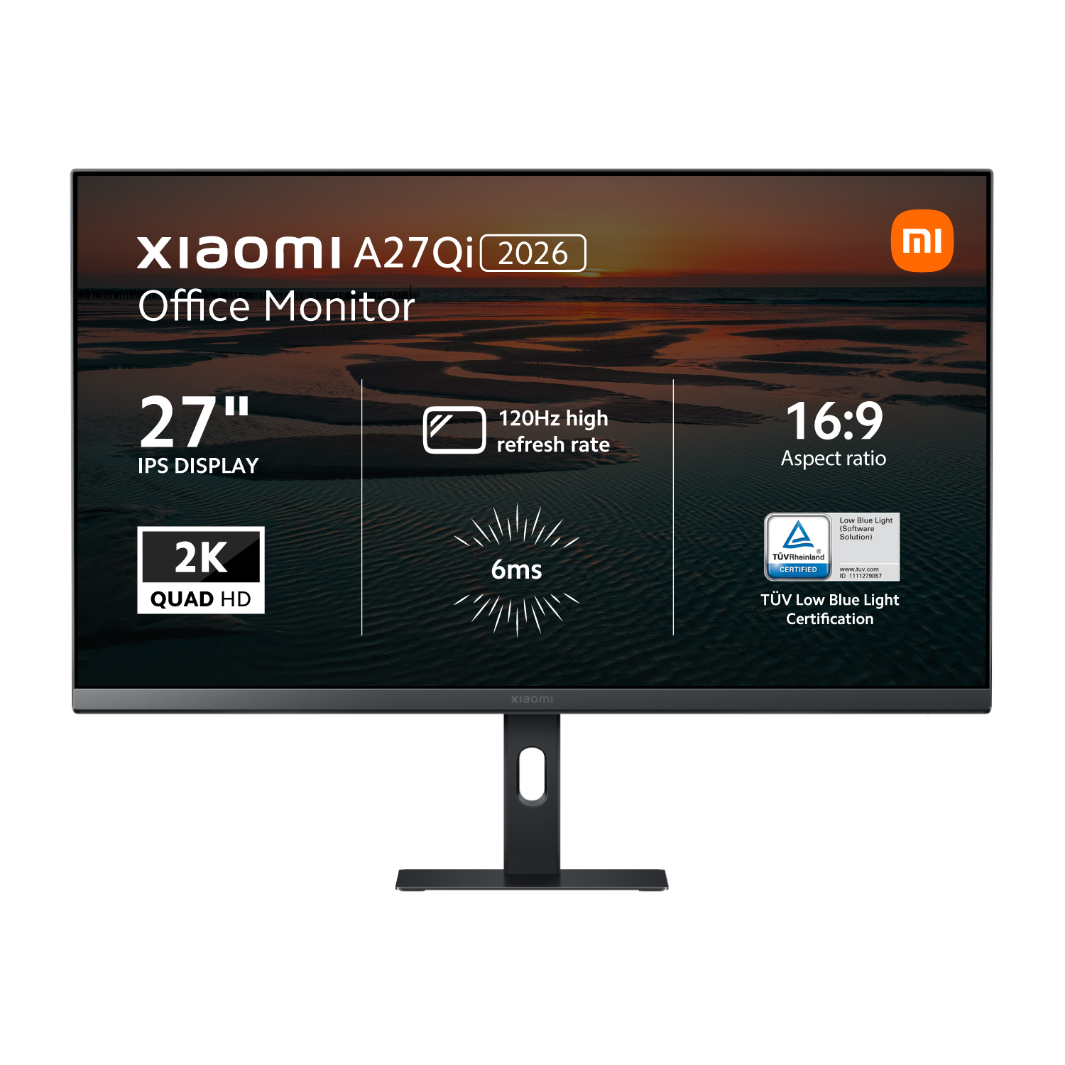 Xiaomi A27Qi 2026 27″ inch 120Hz 2K IPS Office Monitor