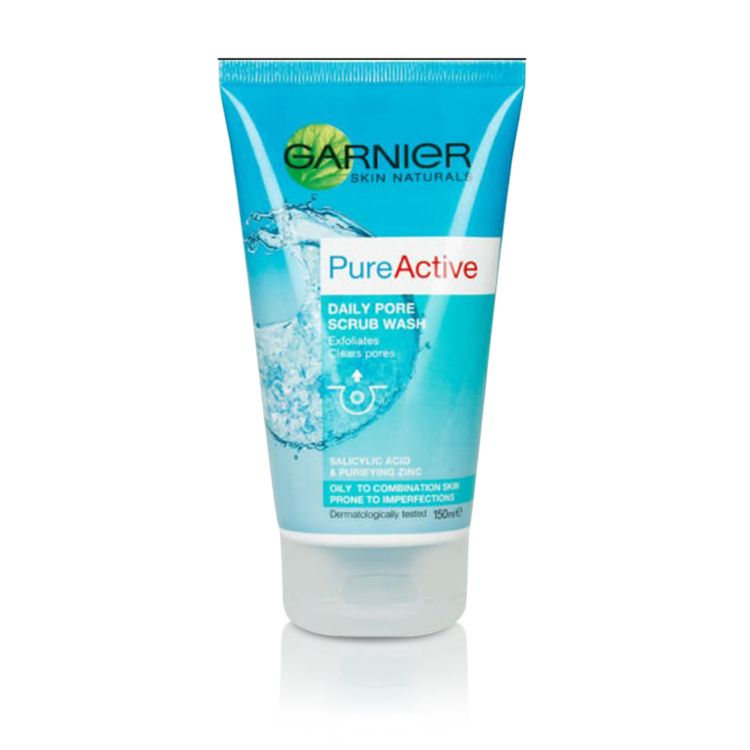 Garnier Pure Active - Daily Pore Scrub Wash 150ml