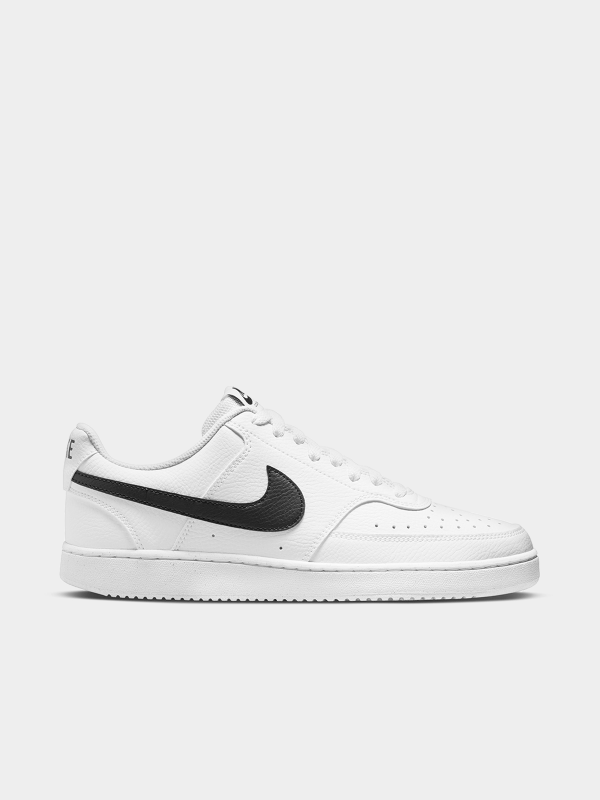 Nike Mens Court Vision Next Nature White/Black Sneakers