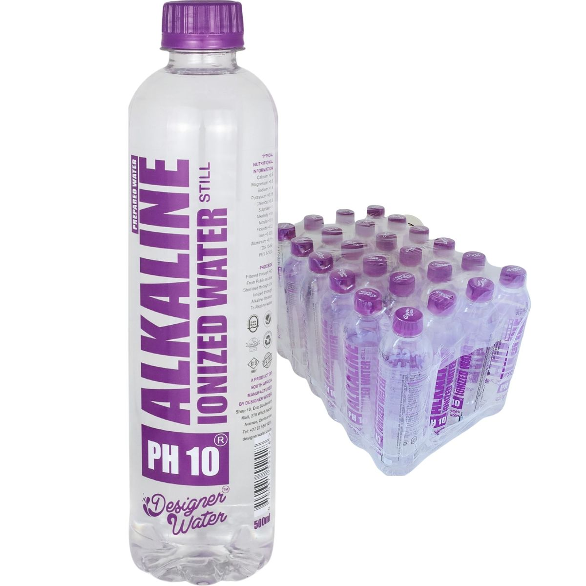 Supercharged Alkaline Ionized Water 24 x 500ml
