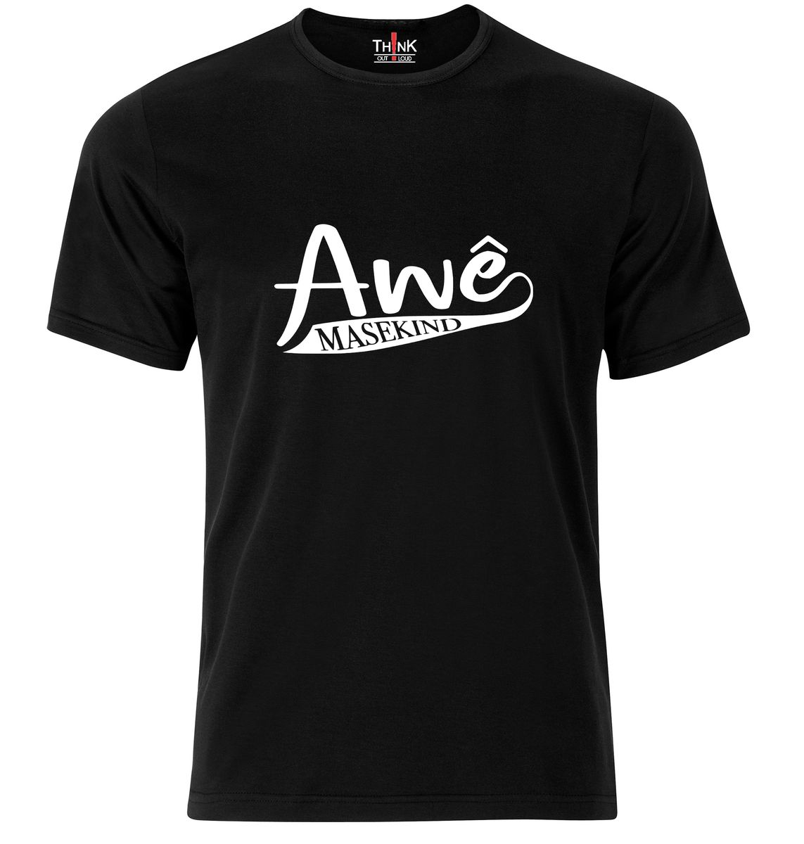 Think out Loud Men's "Awe Masekind" Short Sleeve T-shirt