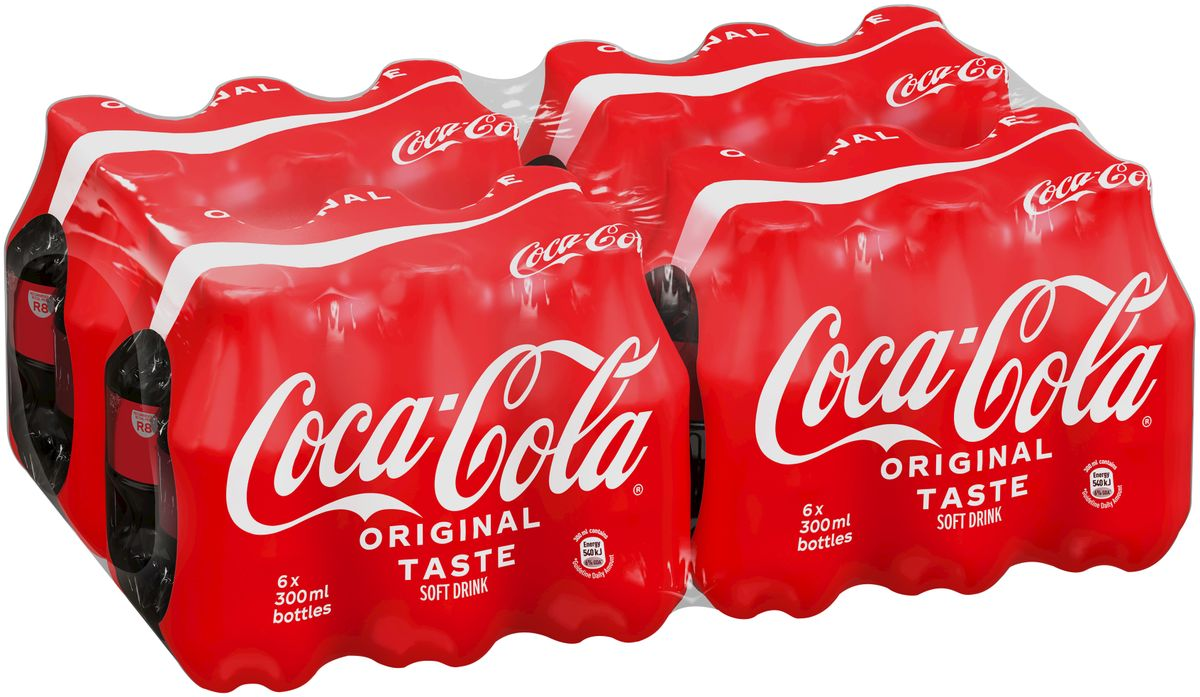 Coca-Cola Bottles 300ml 4x6 Case