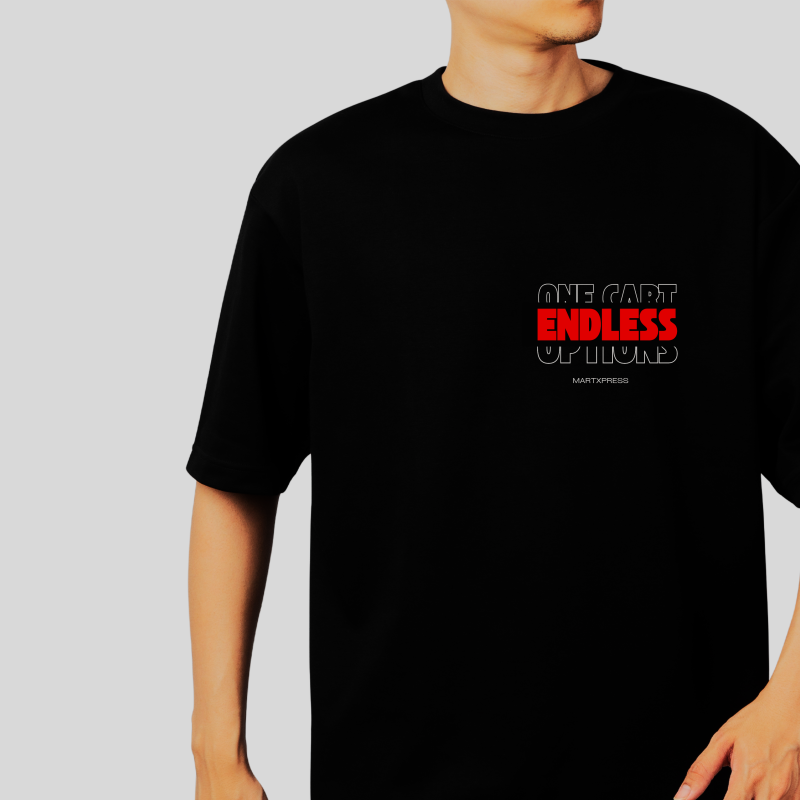 MartXpress One Cart, Endless Options Heavy Weight Tshirt
